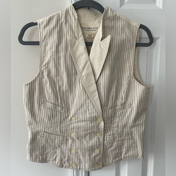 Ralph Lauren Denim & Supply Double Breasted Vest - Picture 3 of 11